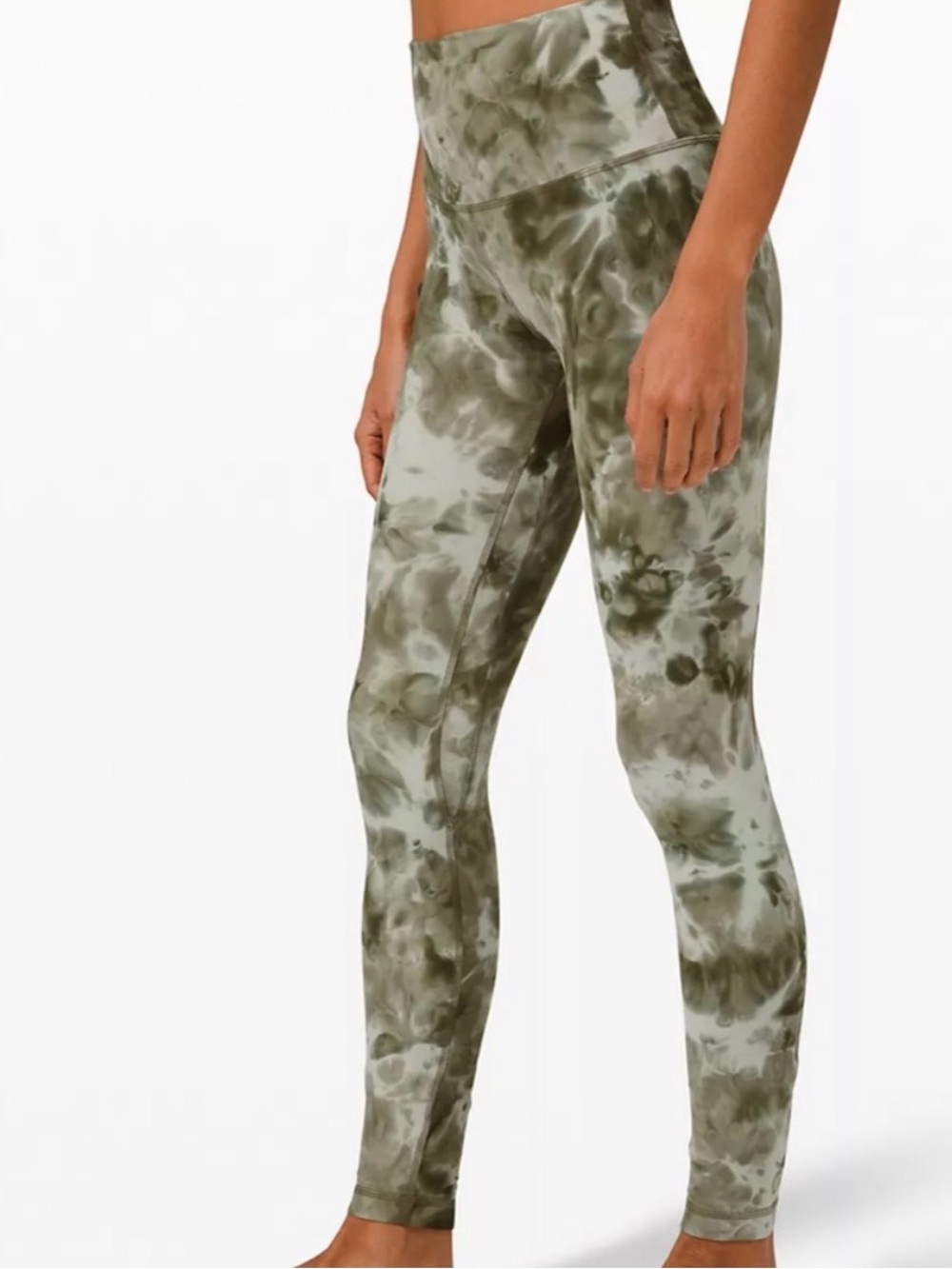 Lululemon align green diamond dye leggings